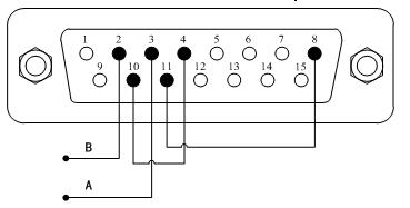 蠕動(dòng)泵通訊內(nèi)部12V電源接線圖